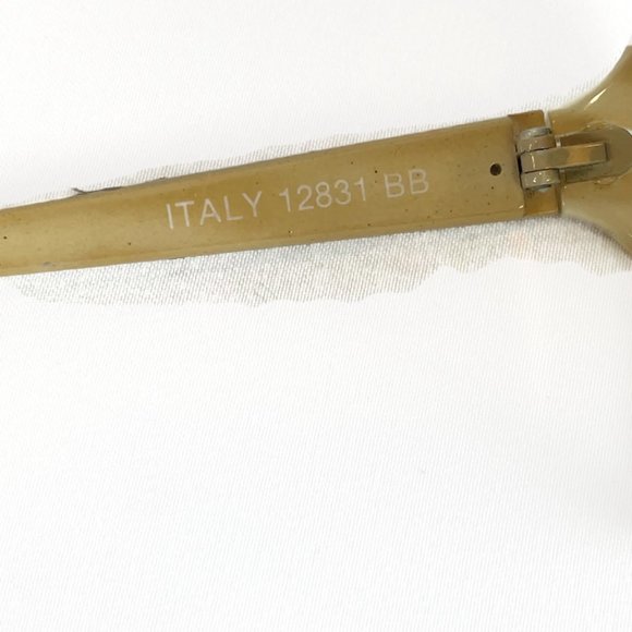 VINTAGE Visual Scene Womens Sunglasses Gold Yellow 12831 BB - Picture 5 of 5